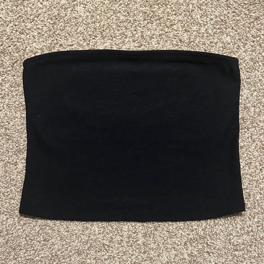 Beyond Yoga Spacedye Strapless Crop Top with Built-In Bra